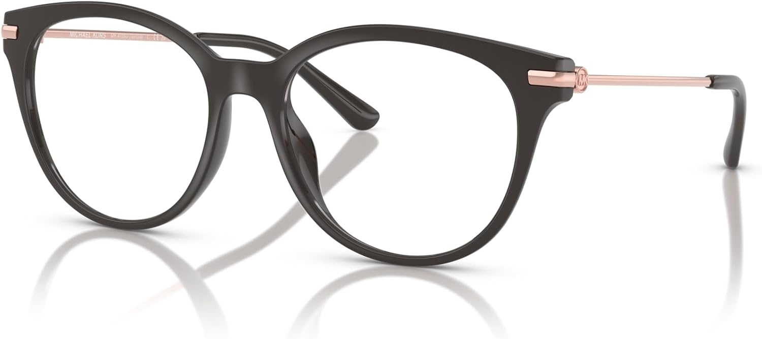 image:imageMichael Kors womens Mk4135u Tortola Universal Fit Round Prescription Eyewear FramesAshDemo Lens