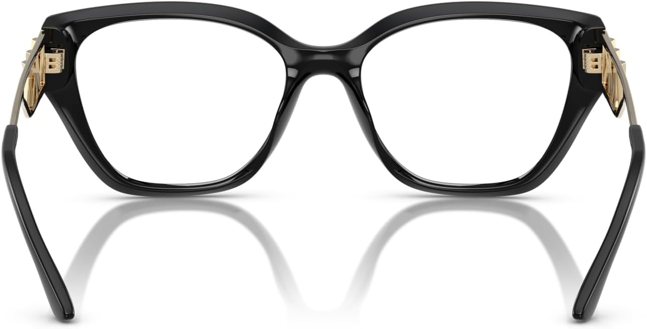 image:imageMichael Kors womens Mk4140u Bierzo Universal Fit Square Prescription Eyewear FramesBlackDemo Lens