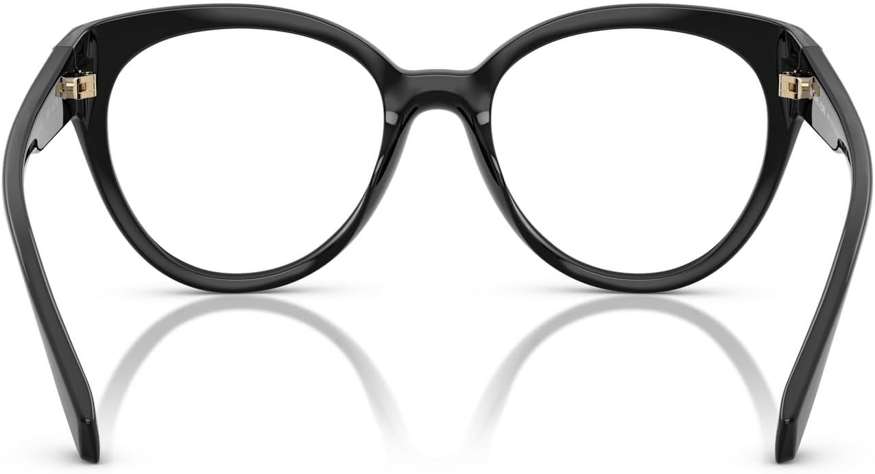 image:imageMichael Kors womens Mk4145u Amelia Island Universal Fit Round Prescription Eyewear FramesBlackDemo Lens
