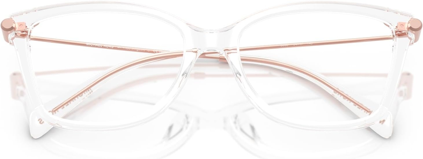 image:imageMichael Kors womens Mk4150u Kingston Universal Fit Rectangular Prescription Eyewear FramesClearDemo Lens