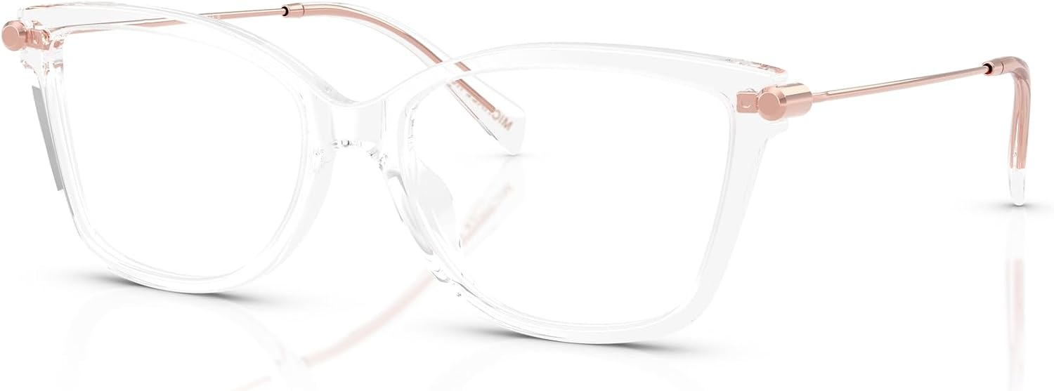 image:imageMichael Kors womens Mk4150u Kingston Universal Fit Rectangular Prescription Eyewear FramesClearDemo Lens