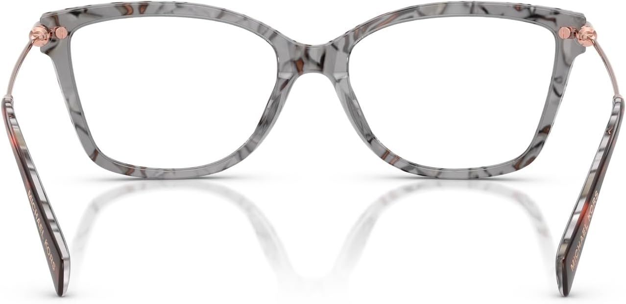image:imageMichael Kors womens Mk4150u Kingston Universal Fit Rectangular Prescription Eyewear FramesPink TortoiseDemo Lens