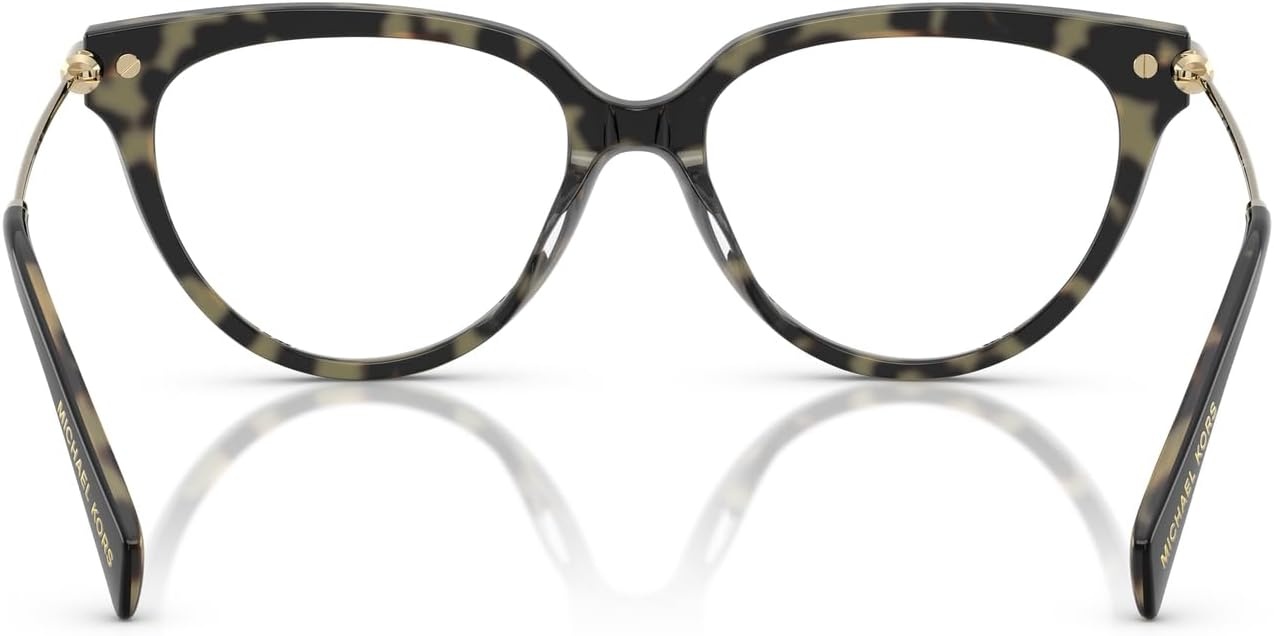 image:imageMichael Kors womens Mk4151u Windham Universal Fit Cat Eye Prescription Eyewear FramesBlackAmber TortoiseDemo Lens
