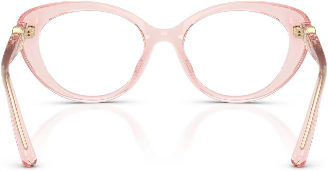image:imageMichael Kors womens Mk4181u St Thomas Universal Fit Oval Prescription Eyewear FramesLight Pink TransparentDemo