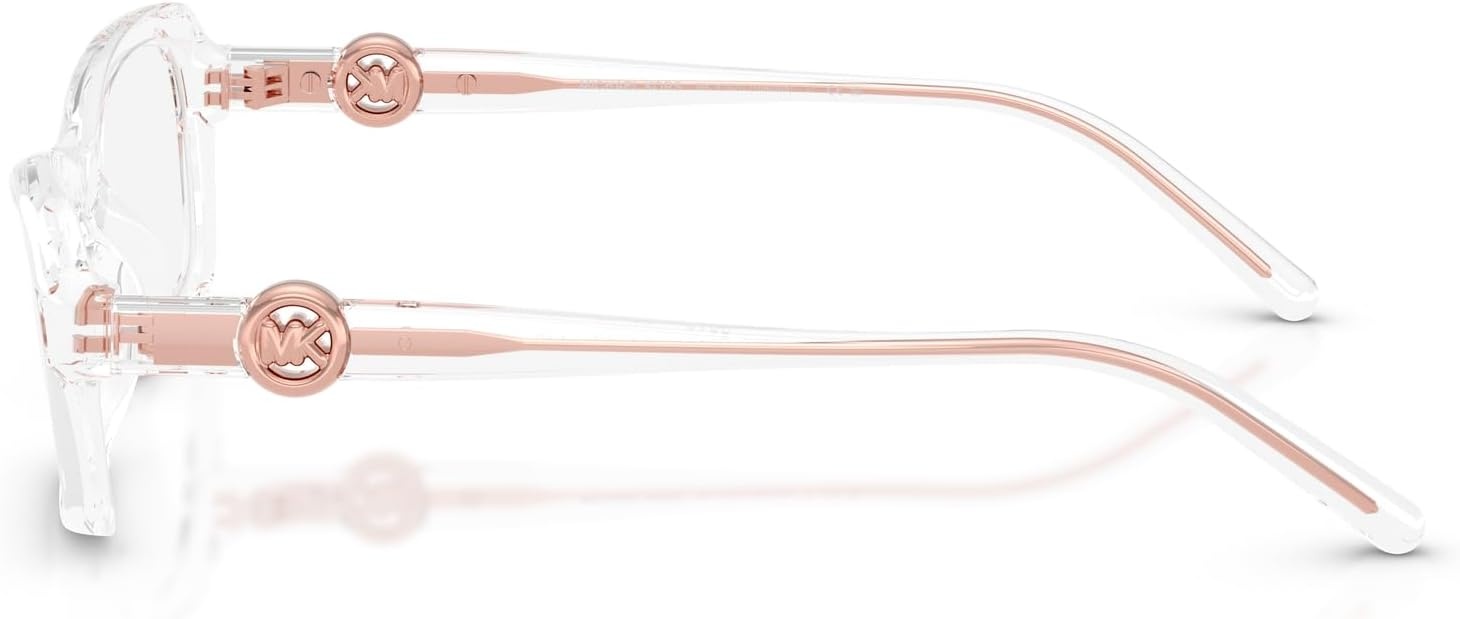 image:imageMichael Kors womens Mk4182u Hakone Universal Fit Round Prescription Eyewear FramesClearDemo