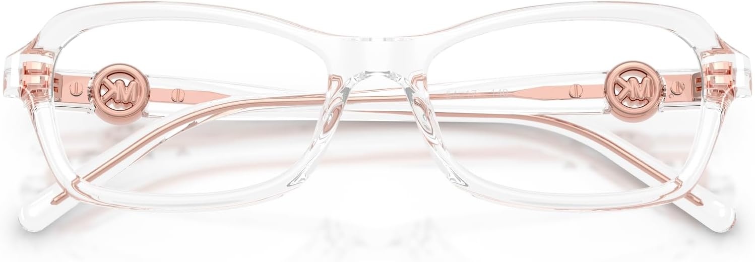 image:imageMichael Kors womens Mk4182u Hakone Universal Fit Round Prescription Eyewear FramesClearDemo