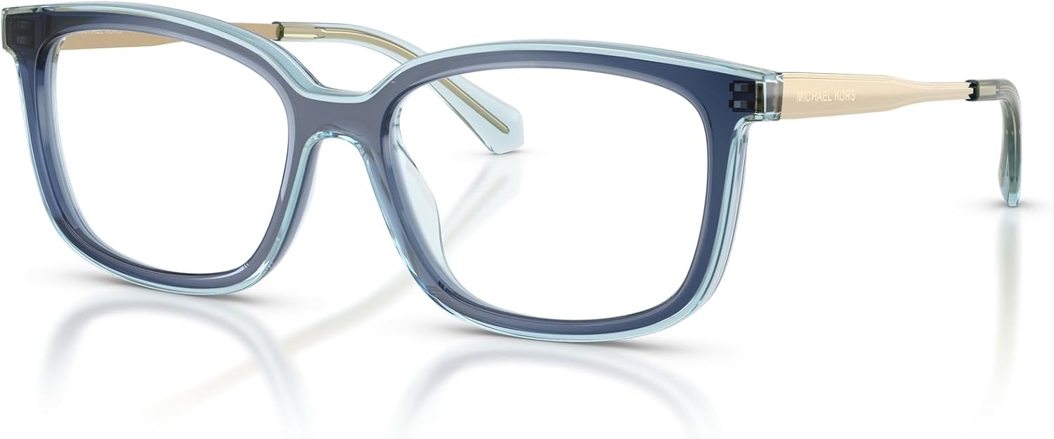 image:imageMichael Kors womens Mk4183u Asturias Universal Fit Square Prescription Eyewear FramesNavyDemo