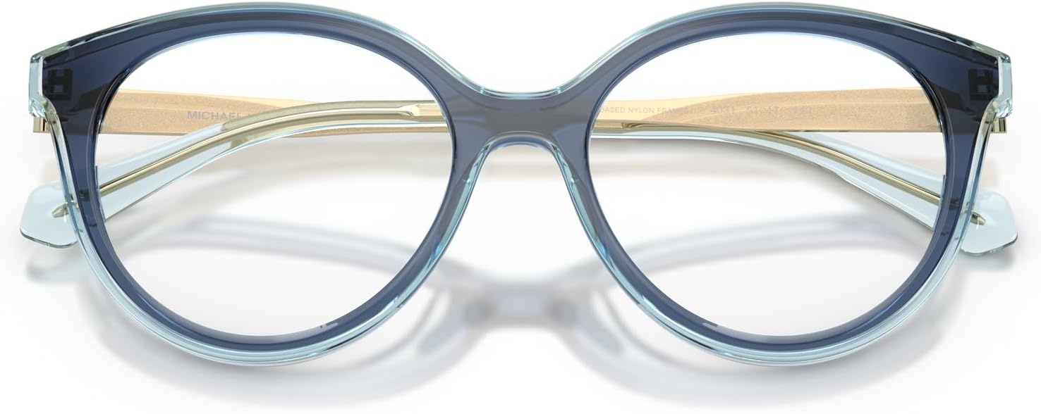 image:imageMichael Kors womens Mk4184u Sitges Universal Fit Round Prescription Eyewear FramesNavyDemo