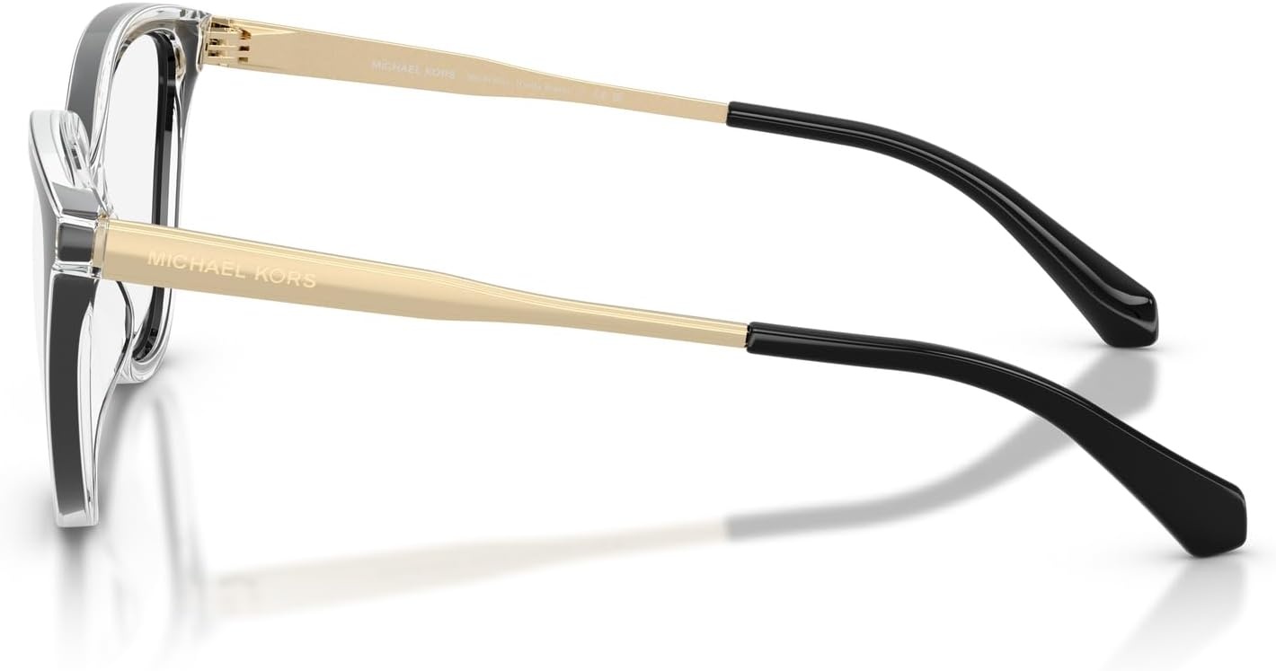 image:imageMichael Kors womens Mk4190u Costa Brava Universal Fit Cat Eye Prescription Eyewear FramesBlackDemo