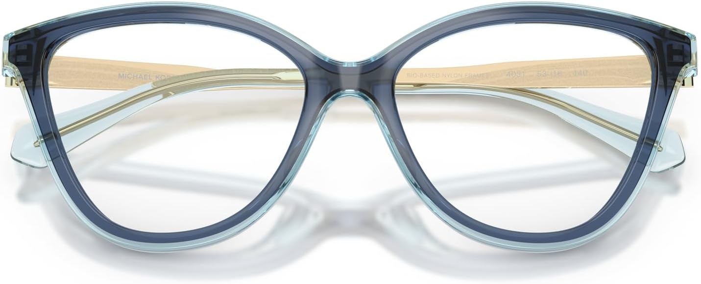 image:imageMichael Kors womens Mk4190u Costa Brava Universal Fit Cat Eye Prescription Eyewear FramesNavyDemo