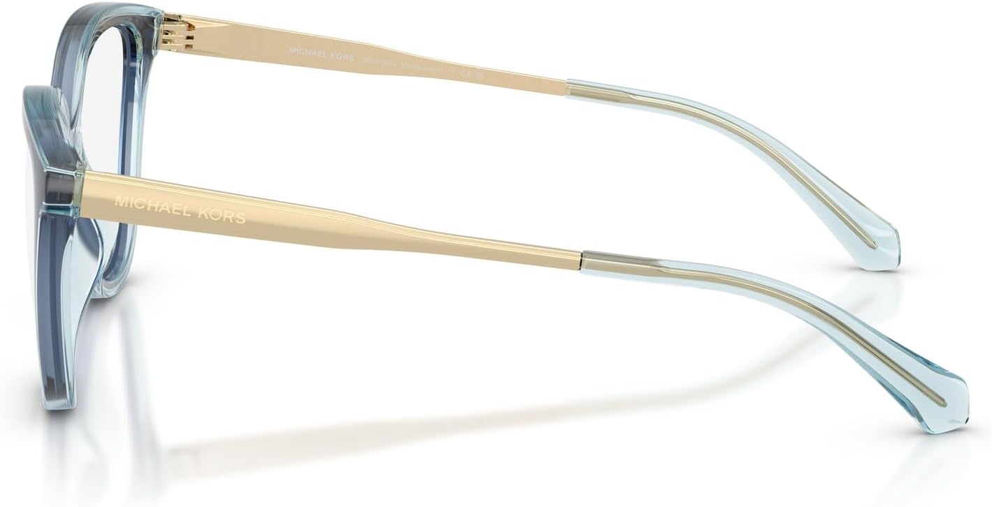 image:imageMichael Kors womens Mk4190u Costa Brava Universal Fit Cat Eye Prescription Eyewear FramesNavyDemo