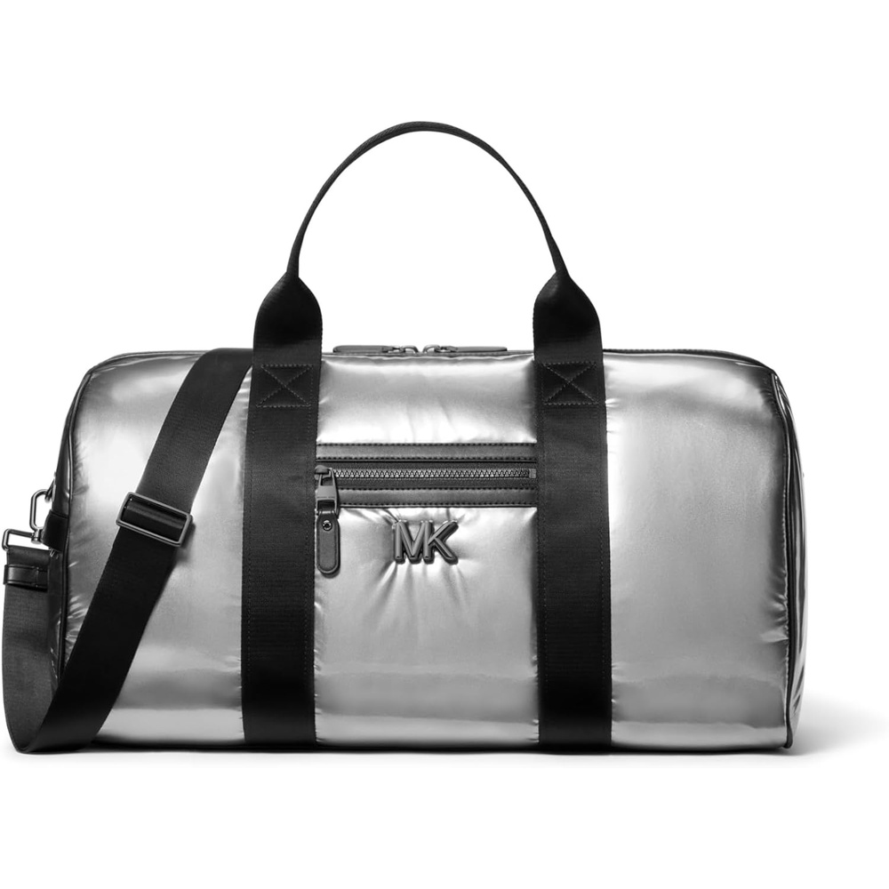 image:imageMichael Kors Brooklyn Flight Duffle BagGunmetal HardwareGunmetal