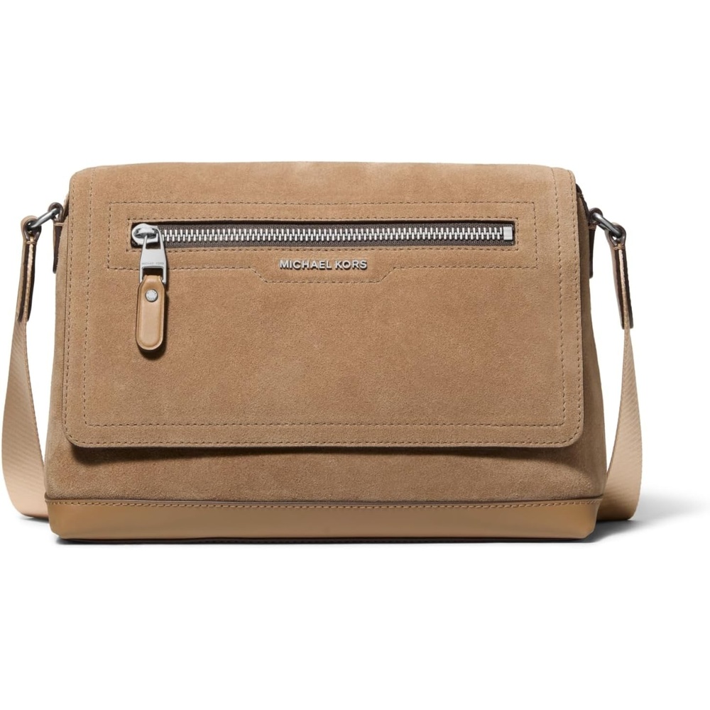 image:imageMichael Kors Dakota Small Flap Messenger Bag NickelTone HardwareHusk
