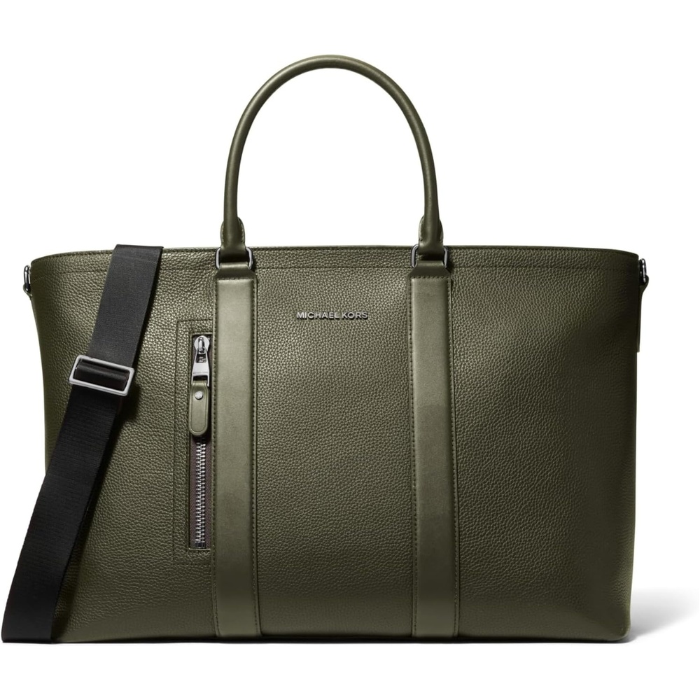 image:imageMichael Kors Hudson Getaway ToteLight Gunmetal HardwareIvy