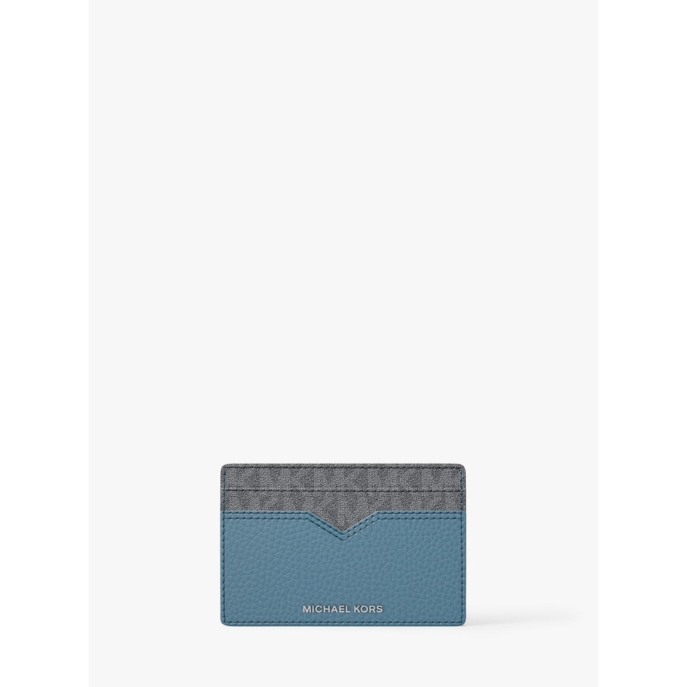 image:imageMichael Kors Hudson Notched Money Clip Card CaseImperial Blue