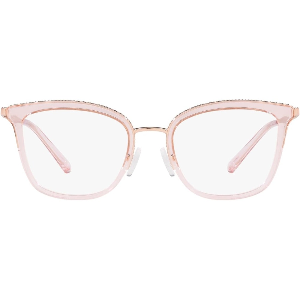 image:imageMichael Kors MK3032 Coconut Grove Prescription Eyewear Frames Rose GoldPink TransparentDemo Lens 51 mm