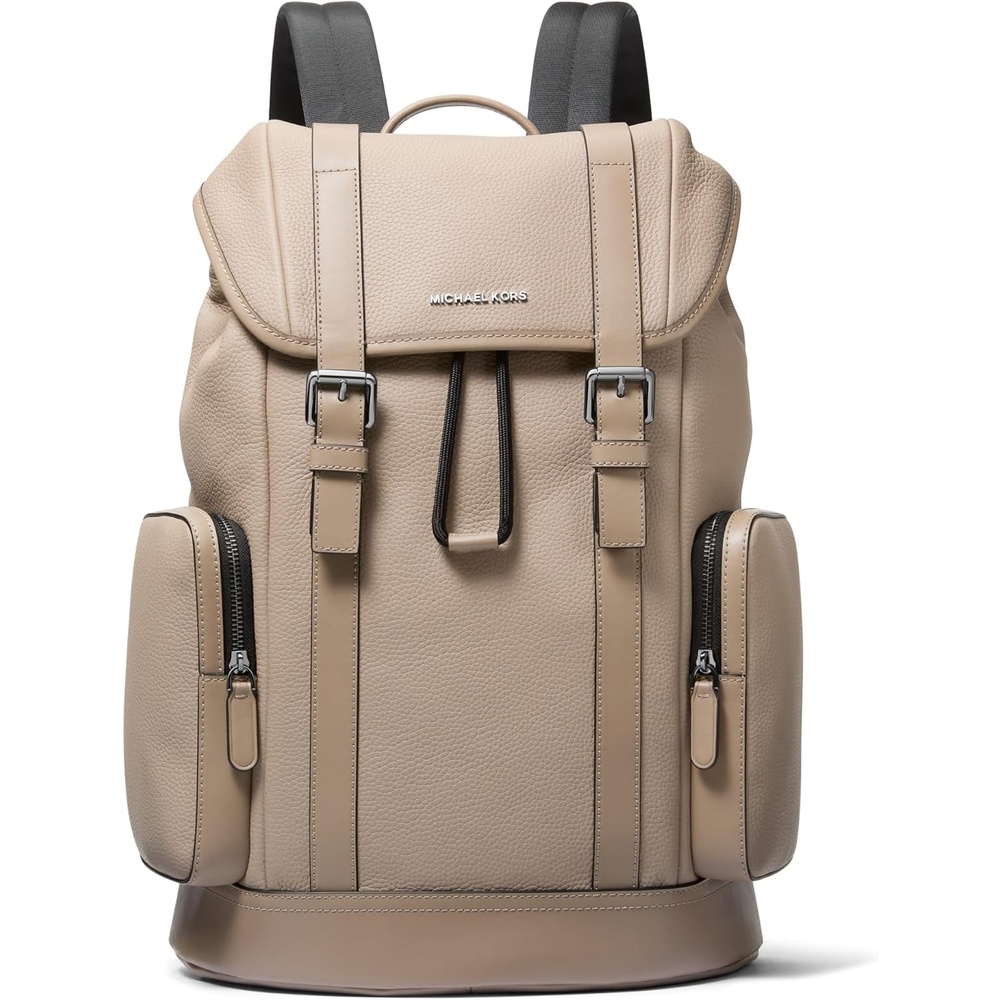image:imageMichael Kors Mens City Buckle Backpack GunmetalHardwareSignatureImperial BlueSilver TonehardwareBirch