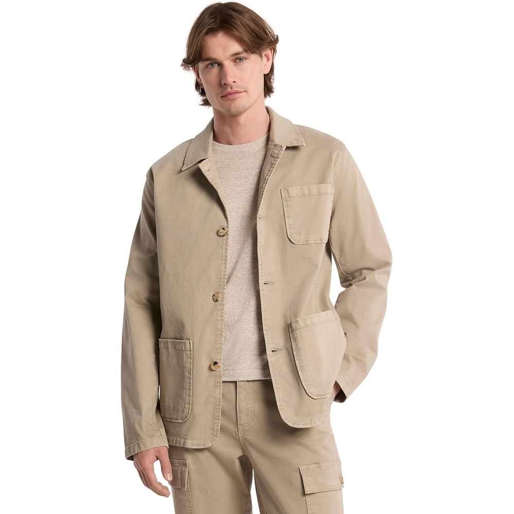image:imageMichael Kors Mens Cotton Twill Chore CoatDusty Sage
