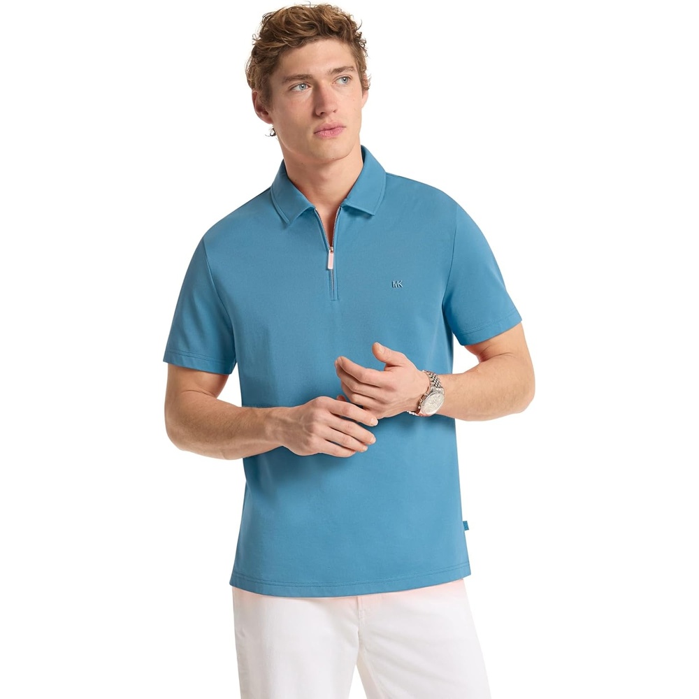 image:imageMichael Kors Mens Gramercy PoloLight Lagoon