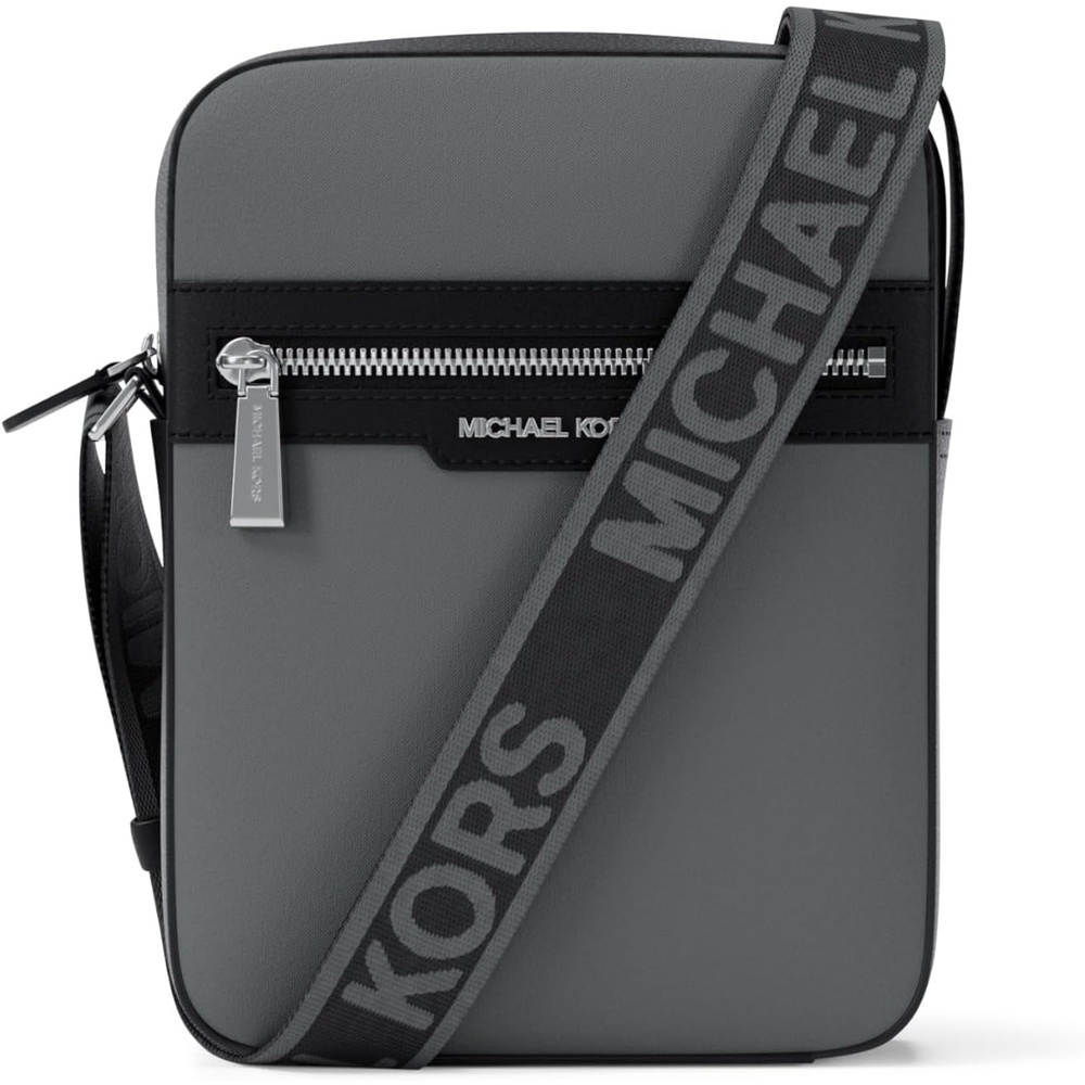image:imageMichael Kors Mens Malone Flight BagSilvertone HardwareStorm Nylon
