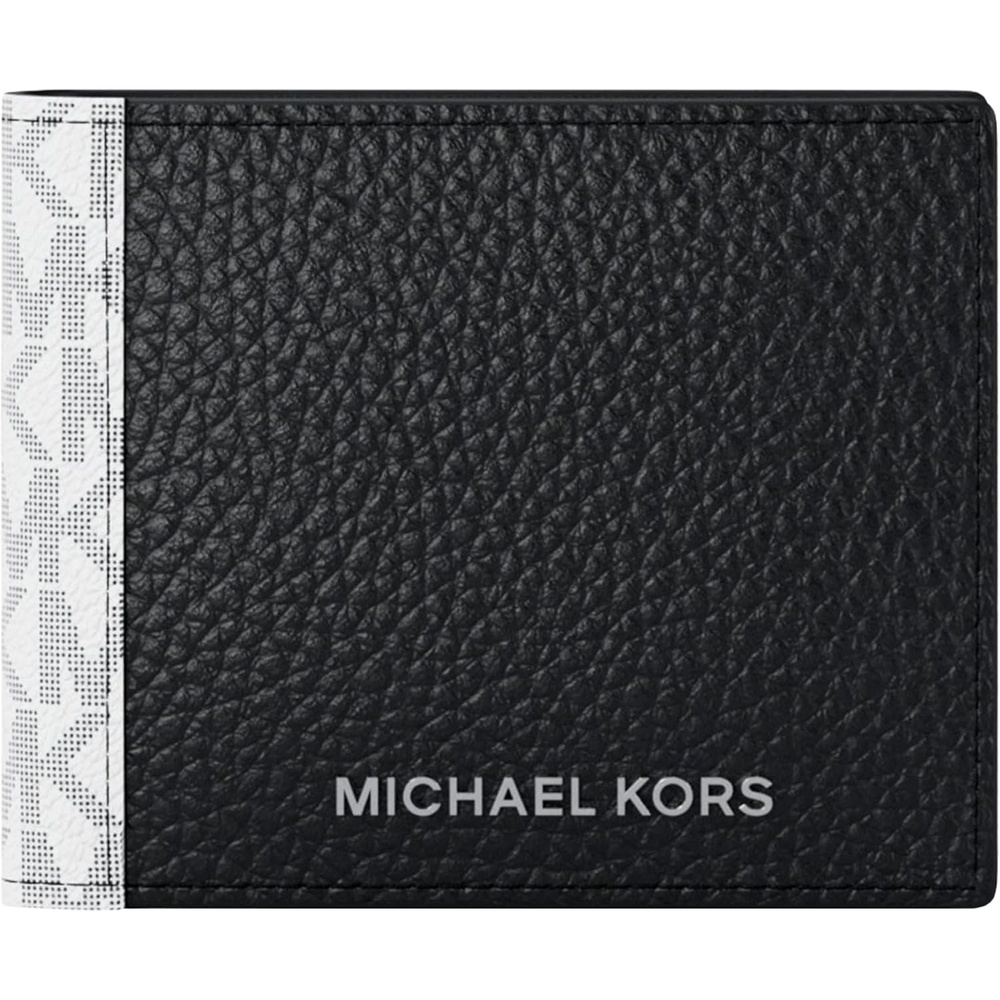 image:imageMichael Kors Mens Mason Billfold WalletMK SignatureBlackWhite