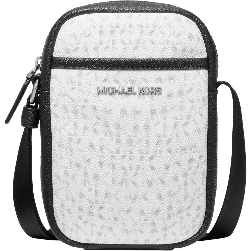 image:imageMichael Kors Unisex Malone Phone Crossbody BagBright White