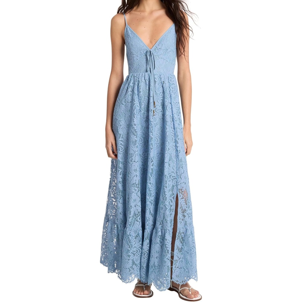 image:imageMichael Kors Womens Corded Lace Maxi DressChambray