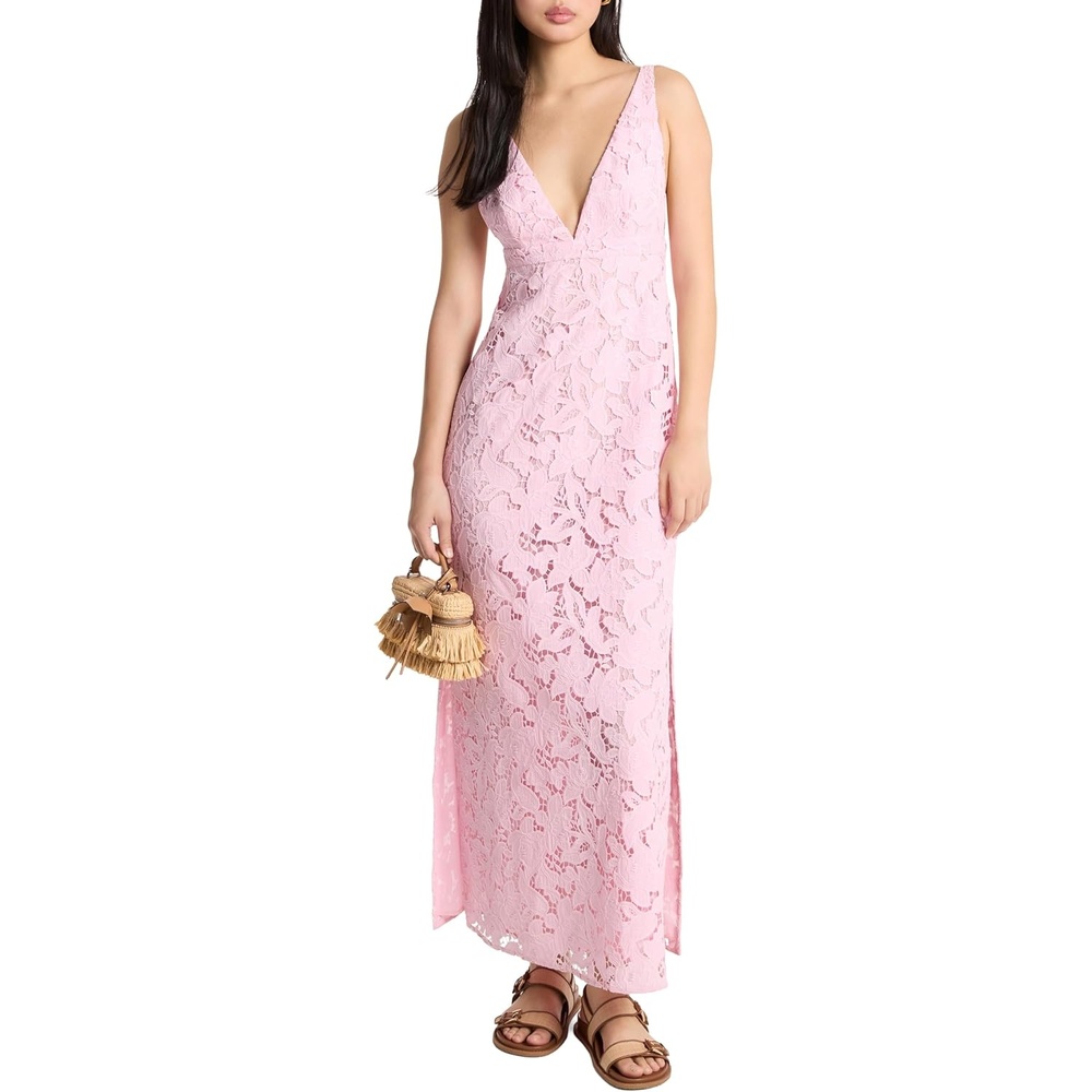 image:imageMichael Kors Womens Corded Lace Maxi DressLight Bouquet