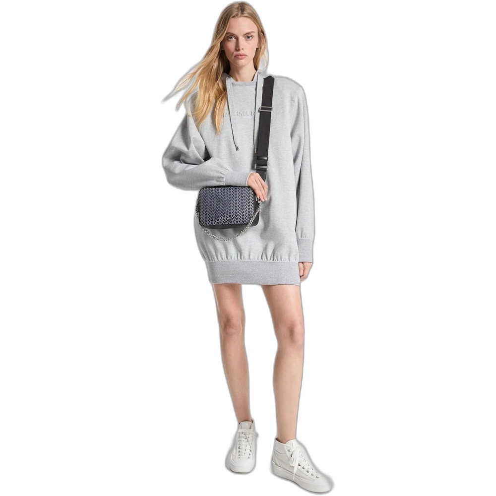 image:imageMichael Kors Womens Hoodie DressPearl Heather