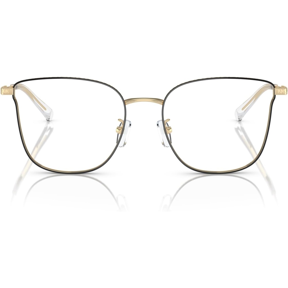 image:imageMichael Kors Womens Mk3073d KOH Lipe Cat Eye Prescription Eyewear FramesLight GoldDemo Lens