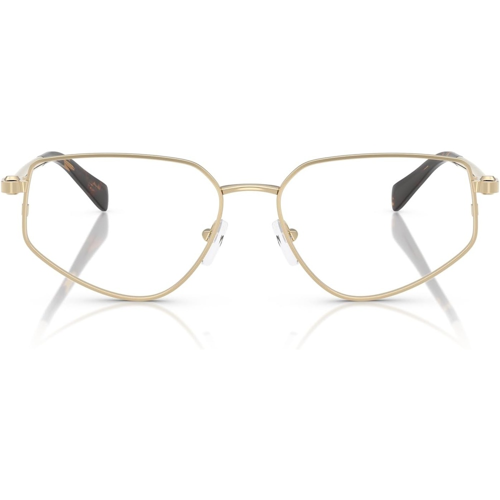 image:imageMichael Kors Womens Mk3088 Mendoza Rectangular Prescription Eyewear FramesLight Gold ShinyDemo Lens