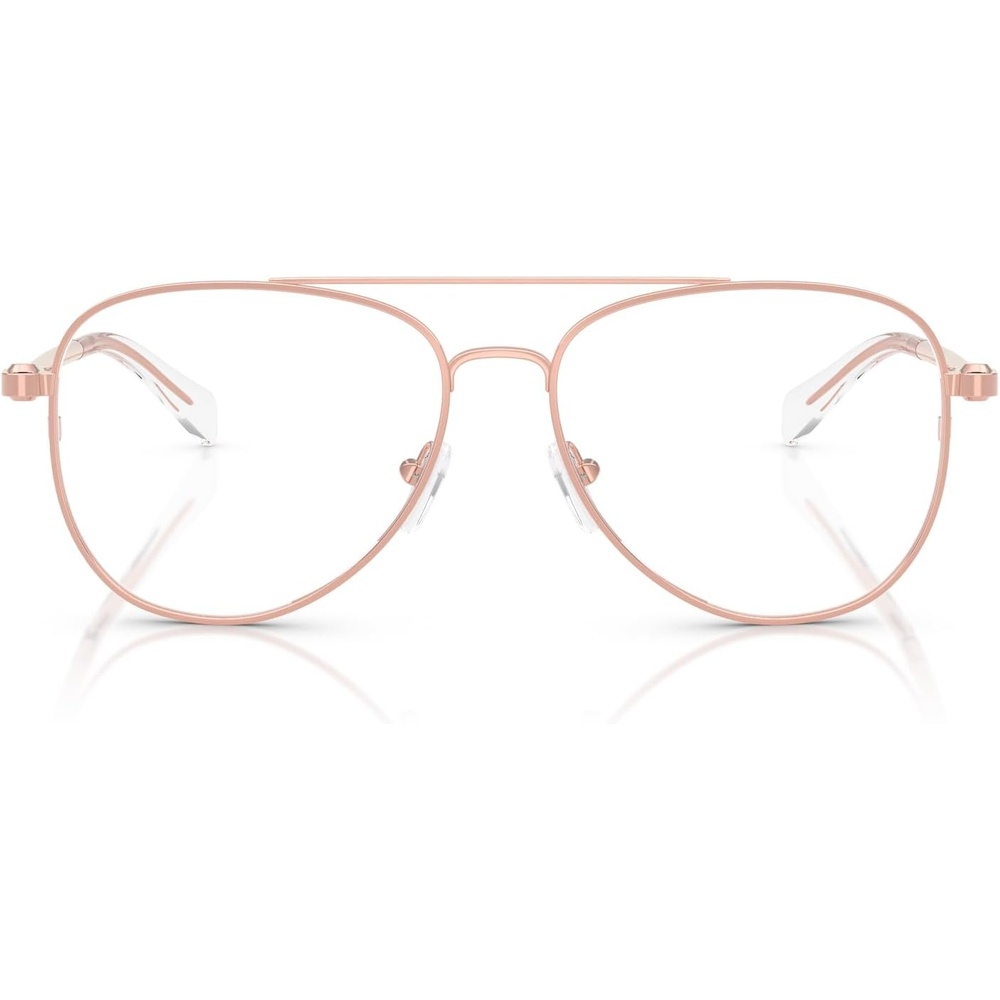 image:imageMichael Kors Womens Mk3089 So Paulo Aviator Prescription Eyewear FramesRose Gold ShinyDemo Lens