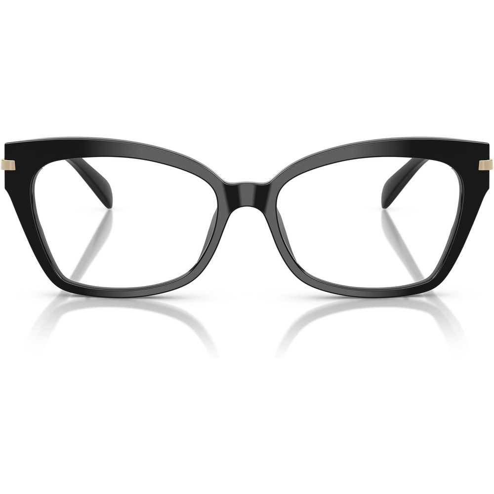 image:imageMichael Kors Womens Mk4146u Montego Bay Universal Fit Cat Eye Prescription Eyewear FramesBlackDemo Lens