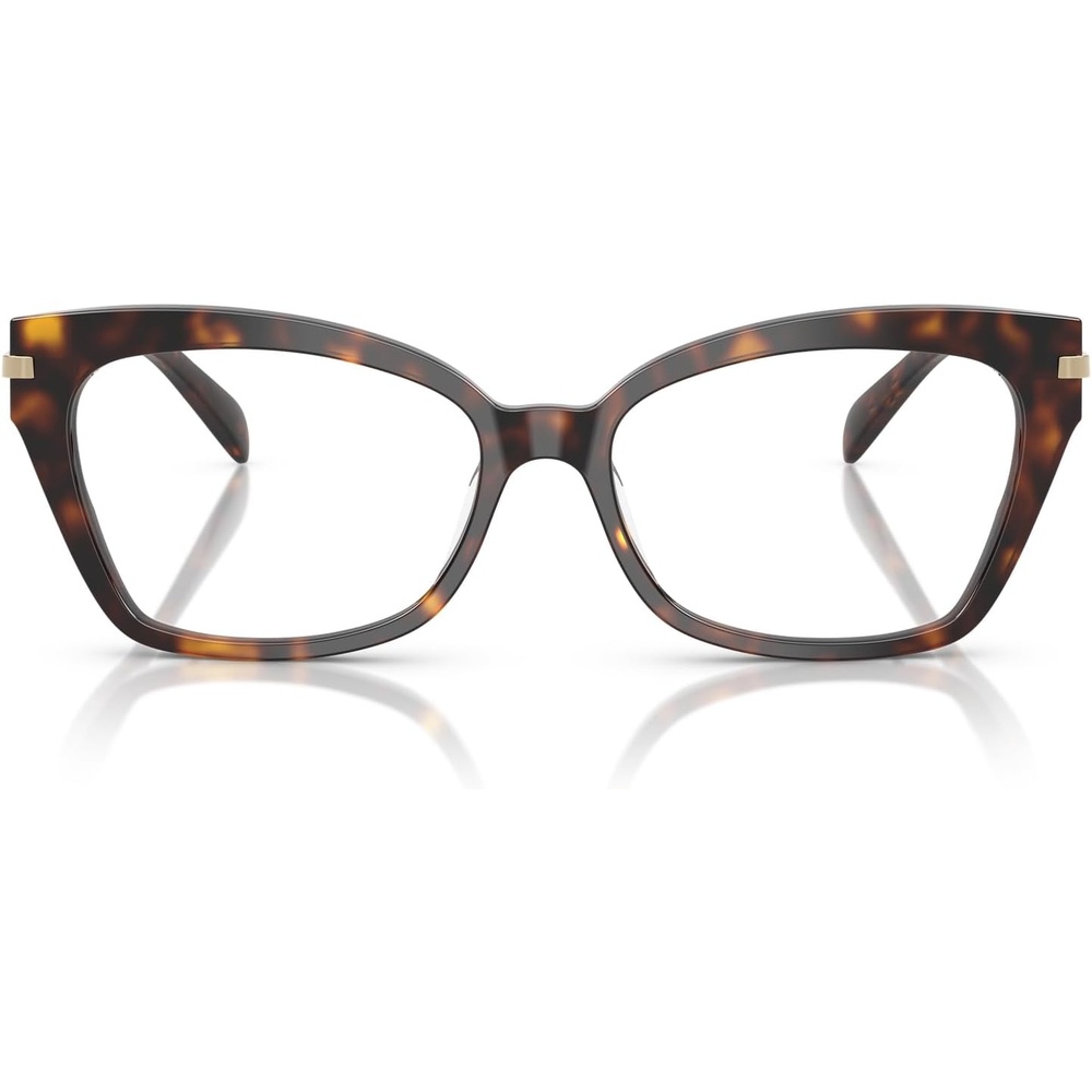 image:imageMichael Kors Womens Mk4146u Montego Bay Universal Fit Cat Eye Prescription Eyewear FramesDark TortoiseDemo Lens
