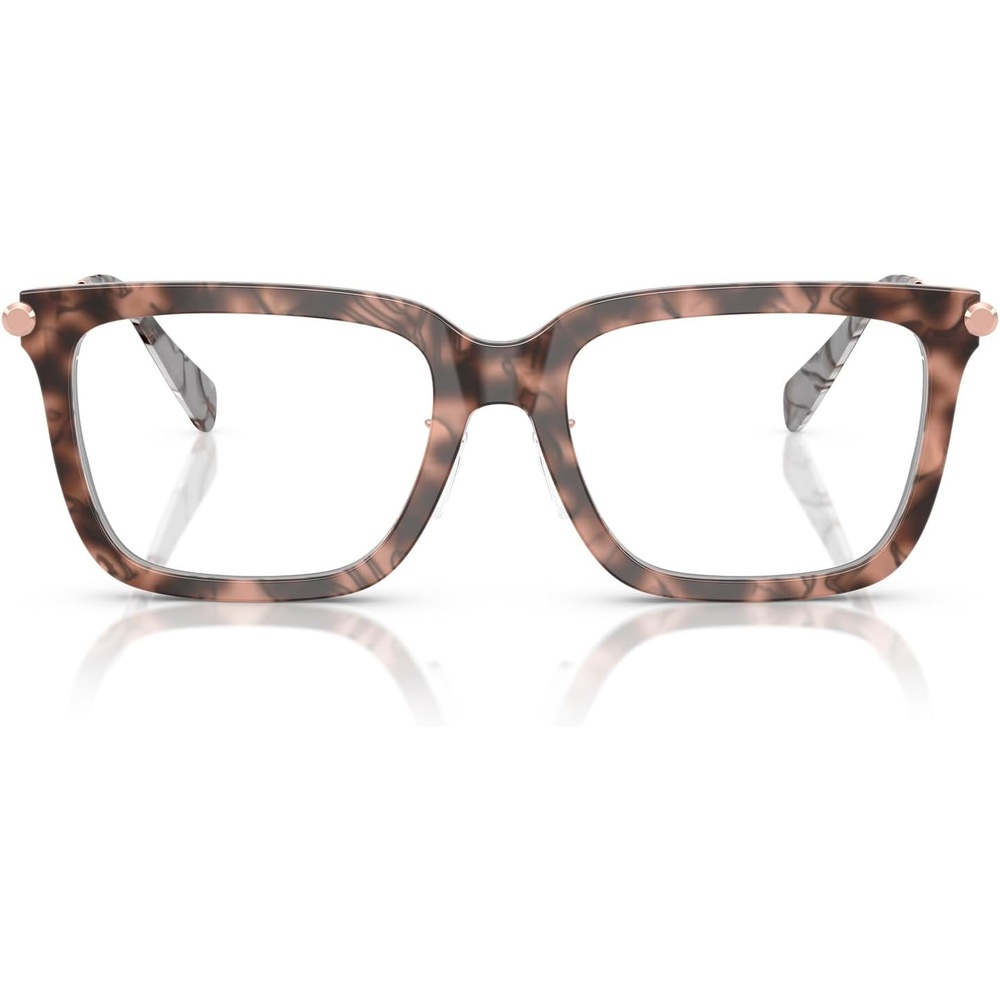 image:imageMichael Kors Womens Mk4152d Guilin Square Prescription Eyewear FramesPink TortoiseDemo Lens