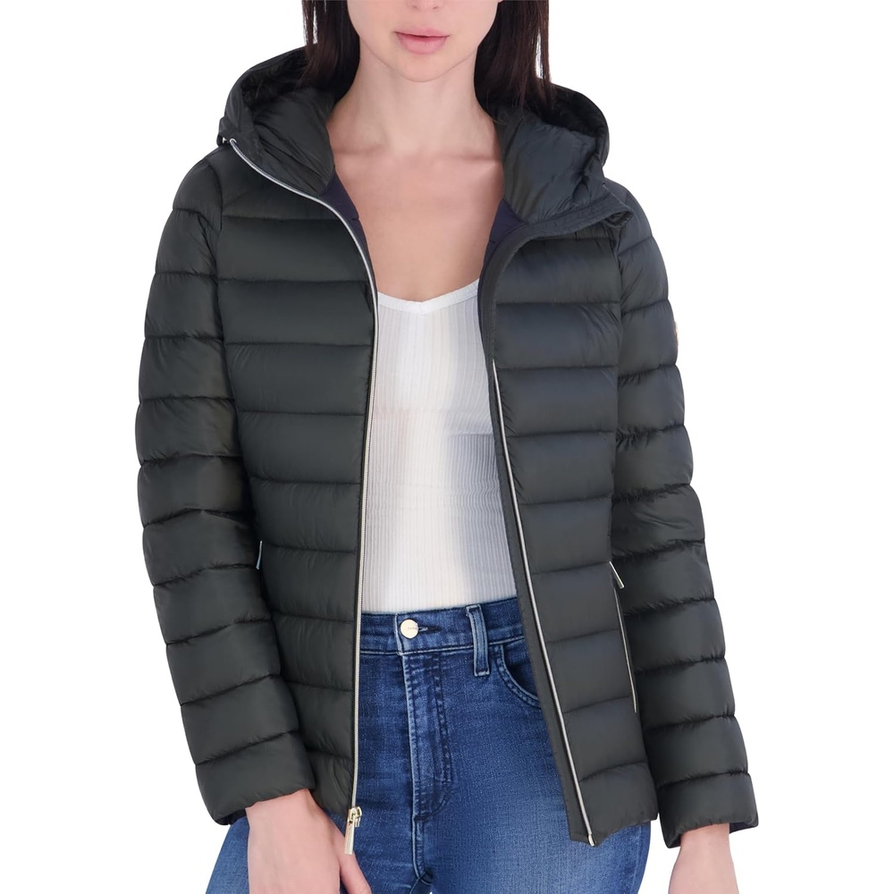 image:imageMichael Kors Womens Packable Puffer Jacket Lightweight Down AlternativeIvy