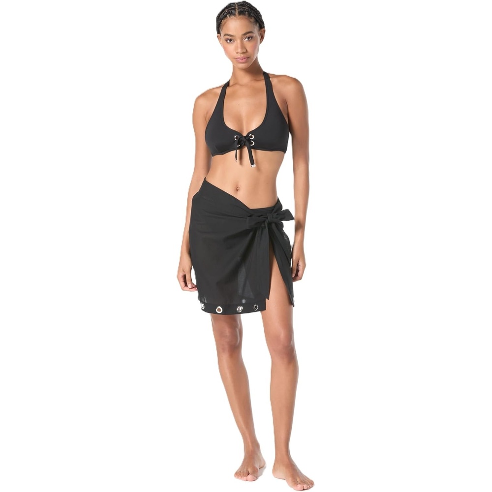 image:imageMichael Kors Womens PareoBlack