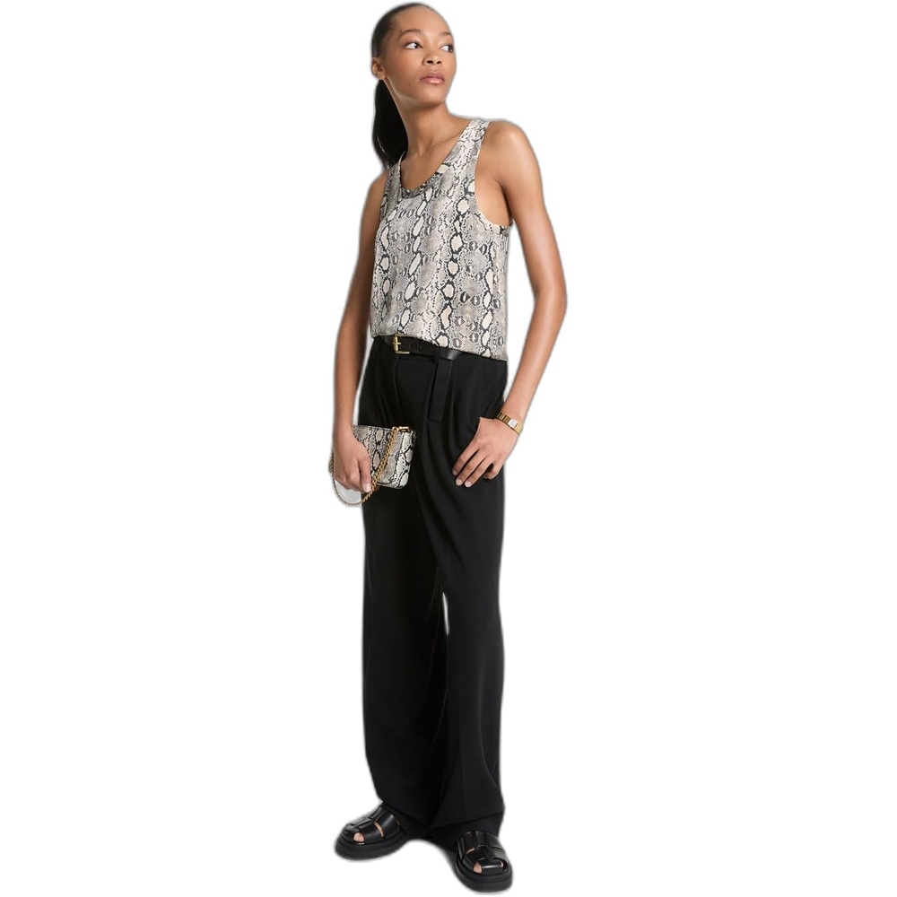 image:imageMichael Kors Womens Snake Tank TopGrey