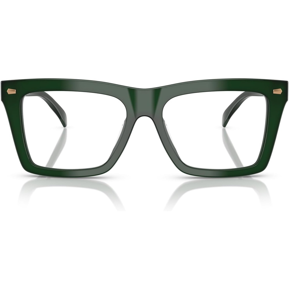 image:imageMichael Kors mens Mk4128u Augusta Universal Fit Square Prescription Eyewear FramesOlive SolidDemo Lens