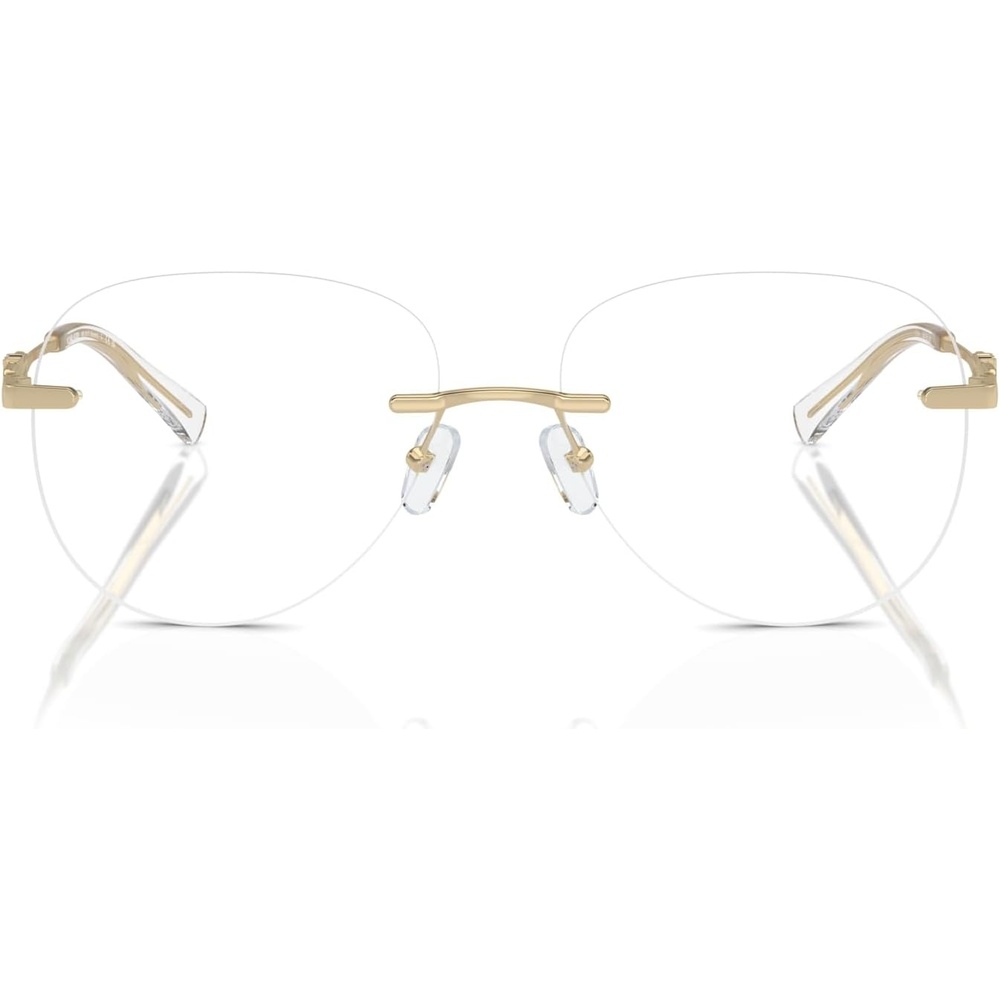 image:imageMichael Kors womens Mk3077 Kyoto Round Prescription Eyewear FramesShiny Light GoldDemo Lens