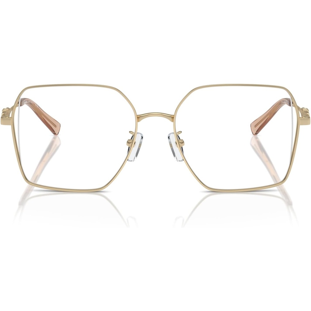 image:imageMichael Kors womens Mk3082d Yunan Square Prescription Eyewear FramesShiny Light GoldDemo Lens