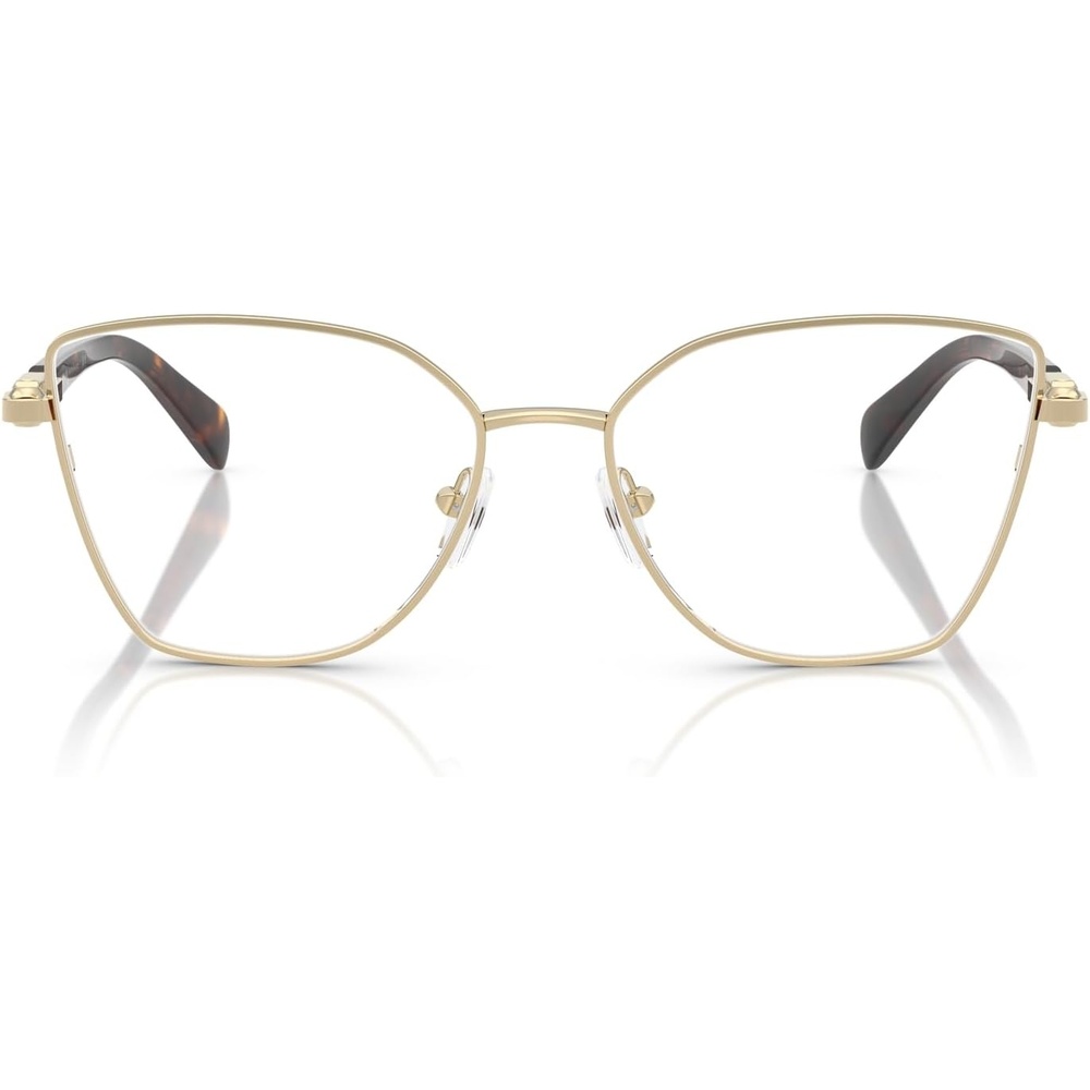 image:imageMichael Kors womens Mk3090 Nikki Beach Square Prescription Eyewear FramesLight Gold ShinyDemo Lens