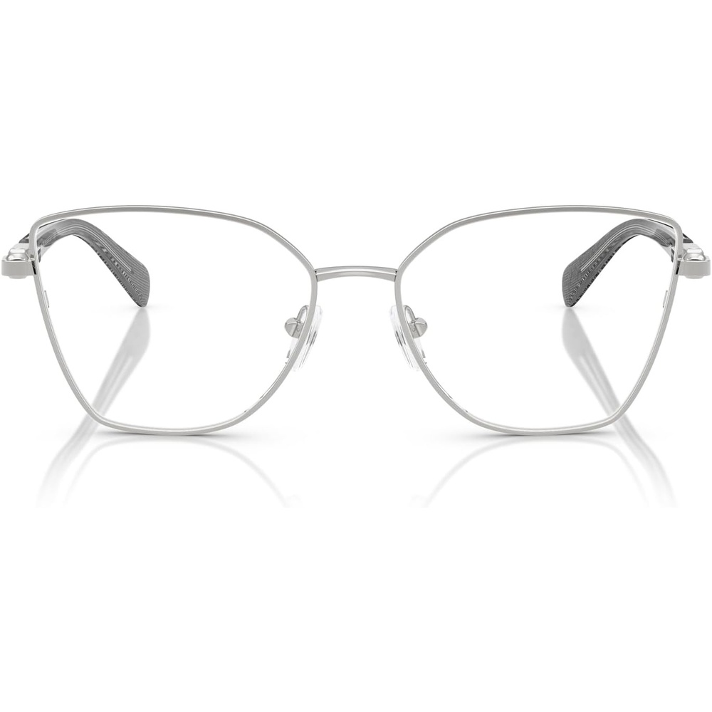 image:imageMichael Kors womens Mk3090 Nikki Beach Square Prescription Eyewear FramesSilver ShinyDemo Lens