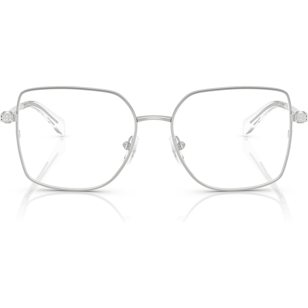 image:imageMichael Kors womens Mk3091b Ravello Square Prescription Eyewear FramesSilver ShinyDemo Lens
