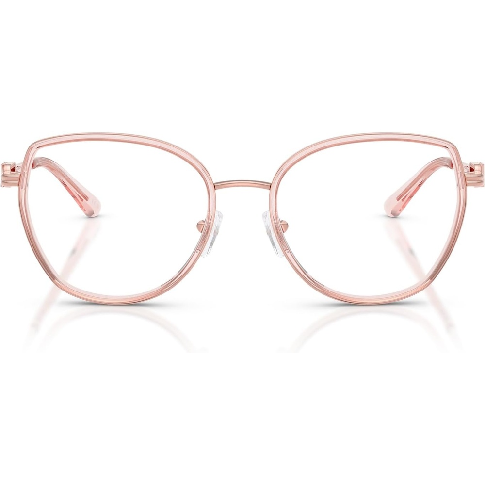 image:imageMichael Kors womens Mk3101 Kiawah Round Prescription Eyewear FramesPink TransparentDemo