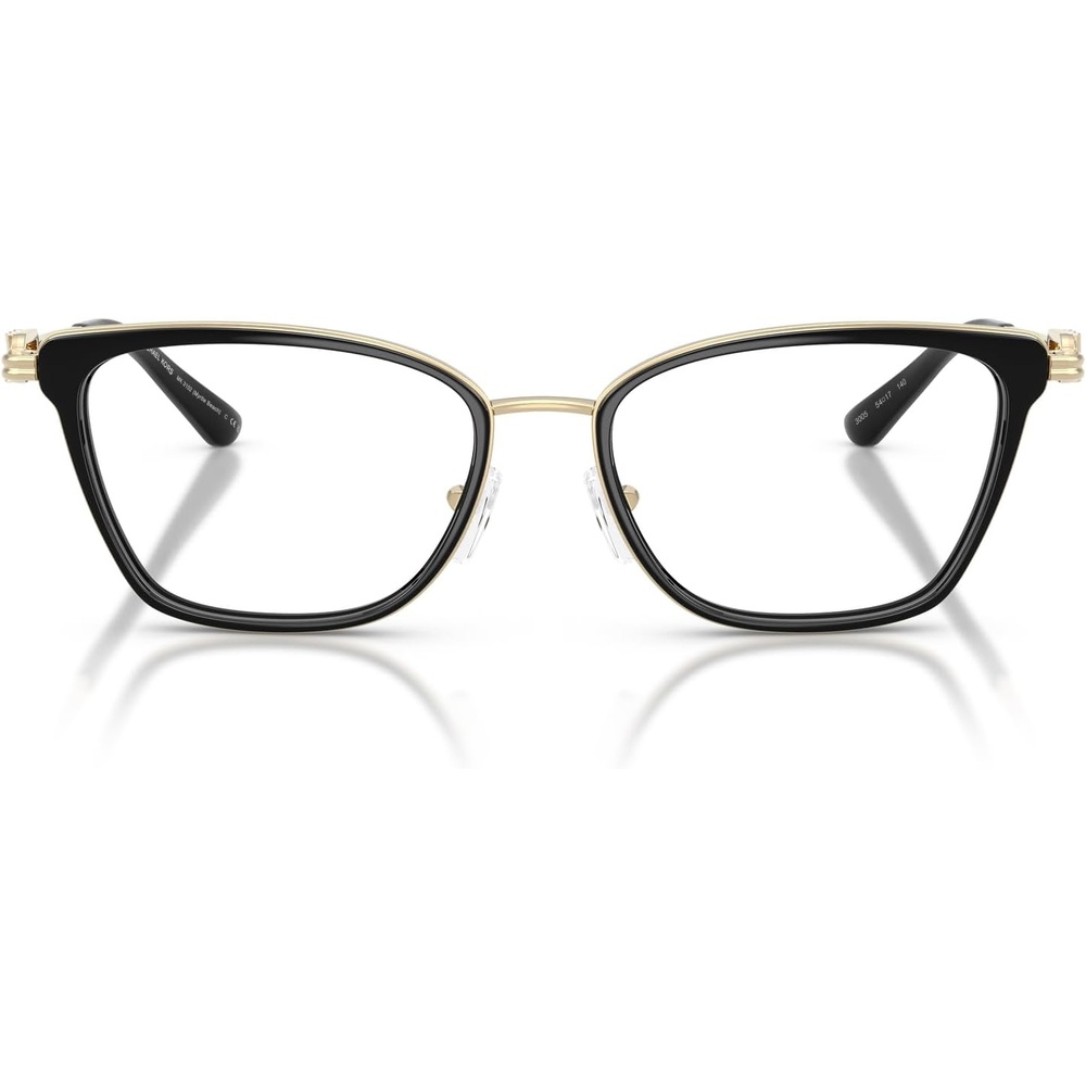 image:imageMichael Kors womens Mk3102 Myrtle Beach Rectangular Prescription Eyewear FramesBlackDemo