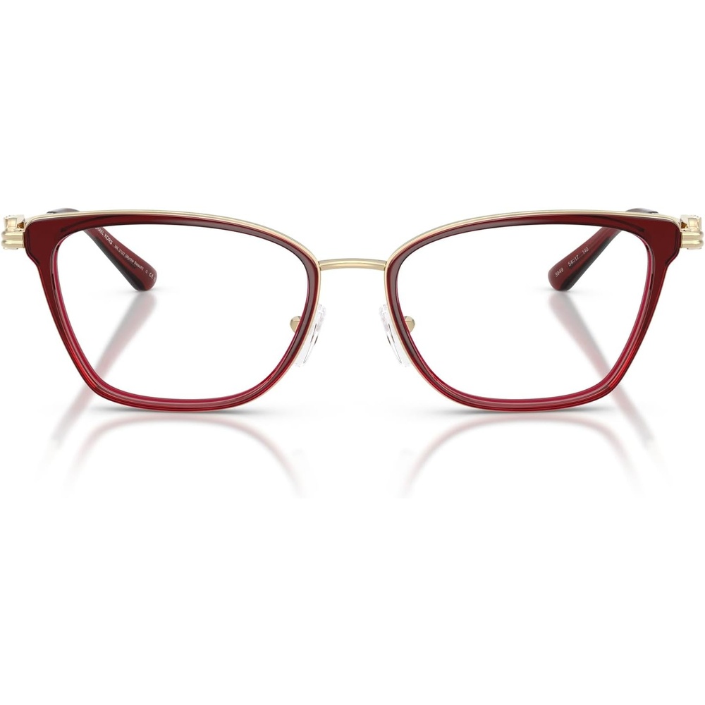 image:imageMichael Kors womens Mk3102 Myrtle Beach Rectangular Prescription Eyewear FramesCordovanDemo