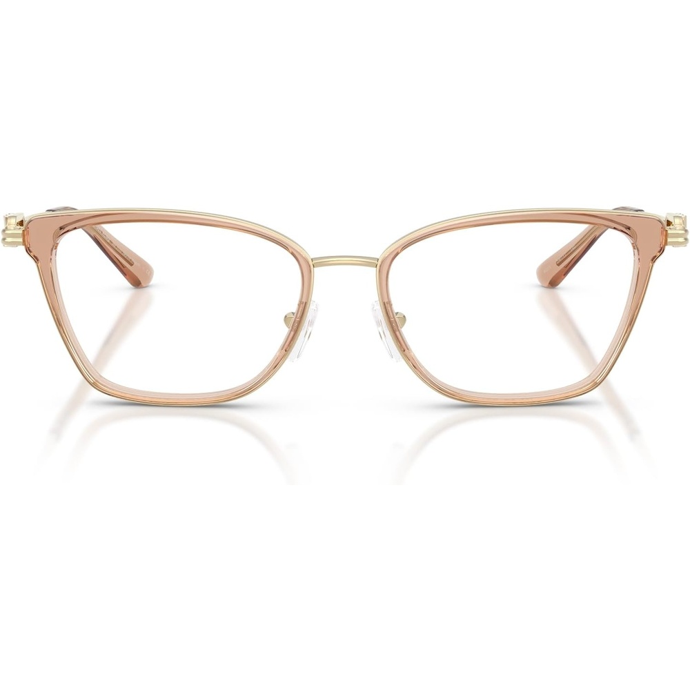 image:imageMichael Kors womens Mk3102 Myrtle Beach Rectangular Prescription Eyewear FramesLight BrownDemo