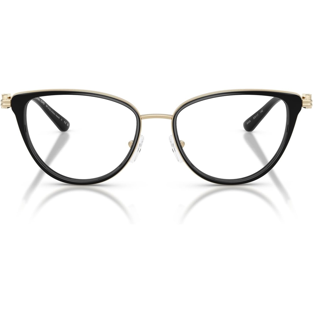 image:imageMichael Kors womens Mk3103 Hilton Head Cat Eye Prescription Eyewear FramesBlackDemo