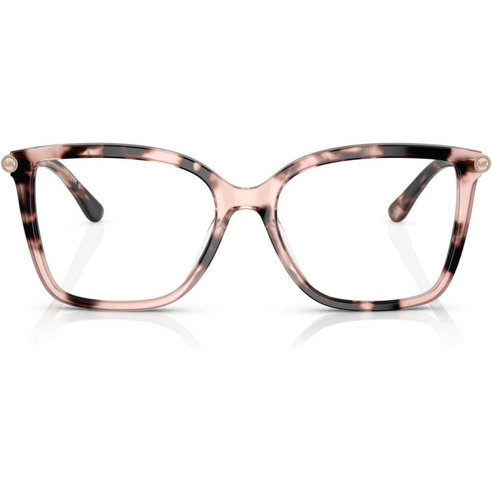image:imageMichael Kors womens Mk4101u Shenandoah Universal Fit Square Prescription Eyewear FramesPink TortoiseDemo Lens